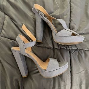 Lauren Conrad Baby blue heels
